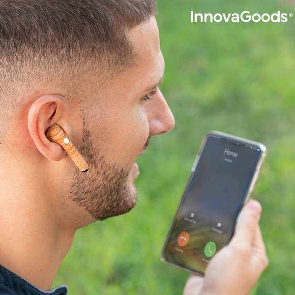Trådlösa Hörlurar Smartpods W Wood InnovaGoods