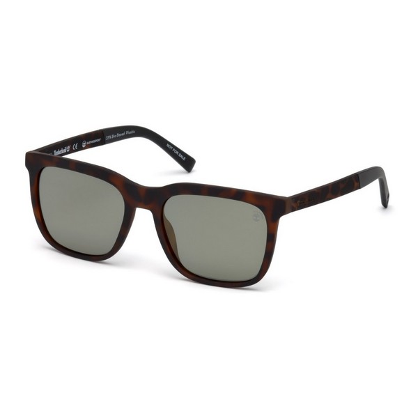 Herrsolglasögon Timberland TB9143-5753R Brun (57 Mm)