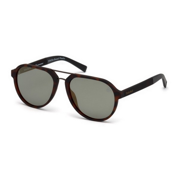 Herrsolglasögon Timberland TB9142-5653R Brun (56 Mm)