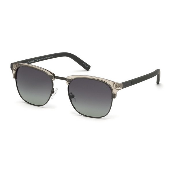 Unisexsolglasögon Timberland TB9148-5596D Transparent (55 Mm)