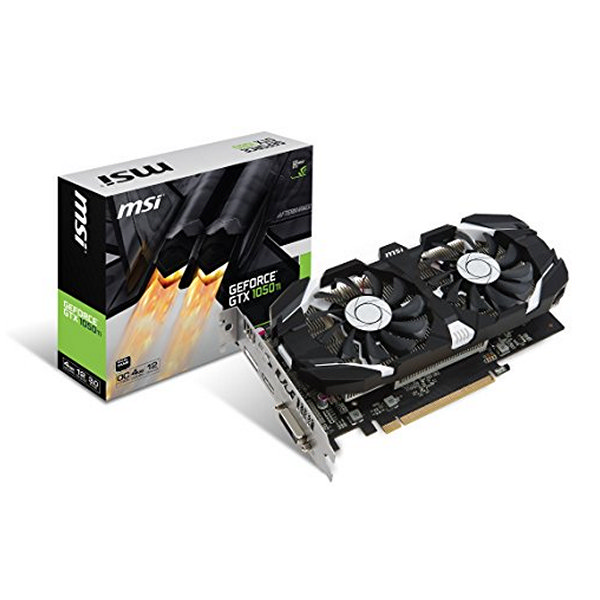 Grafikkort MSI VGA NVIDIA GTX 1050 Ti 4 GB DDR5