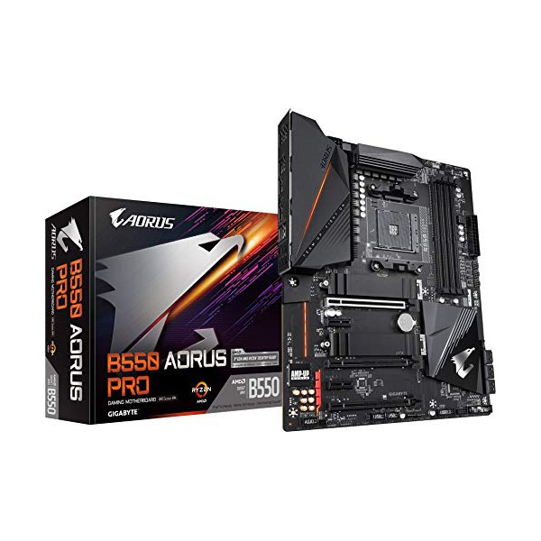 Moderkort Gaming Gigabyte B550 Aorus Pro GAB55APRO-00-G ATX DDR4 AM4