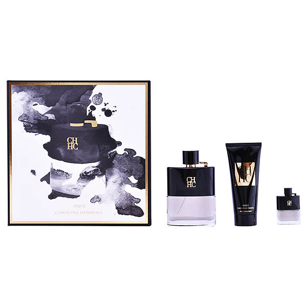 Parfymset Herrar Ch  Prive Carolina Herrera (3 pcs)