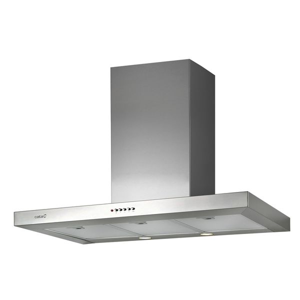 Konventionell fläkt Cata SPLUS900 X 90 cm 645 m3/h 72 dB 270W Rostfritt stål