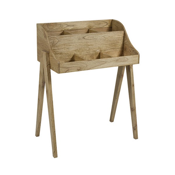 Sidobord Mindi-trä Plywood / kryssfaner (80 x 45 x 102 cm)