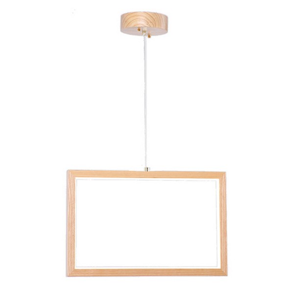 Taklampa Furuträ