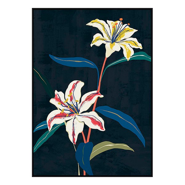 Tavla 2 Flowers (120 x 80 x 4 cm)