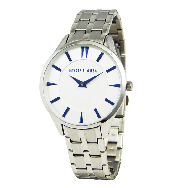 Herrklocka Devota & Lomba DL012M-01WHITE (40 mm)